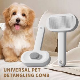 Dog Grooming Brush / Cat Grooming Tool (Color: Grey)